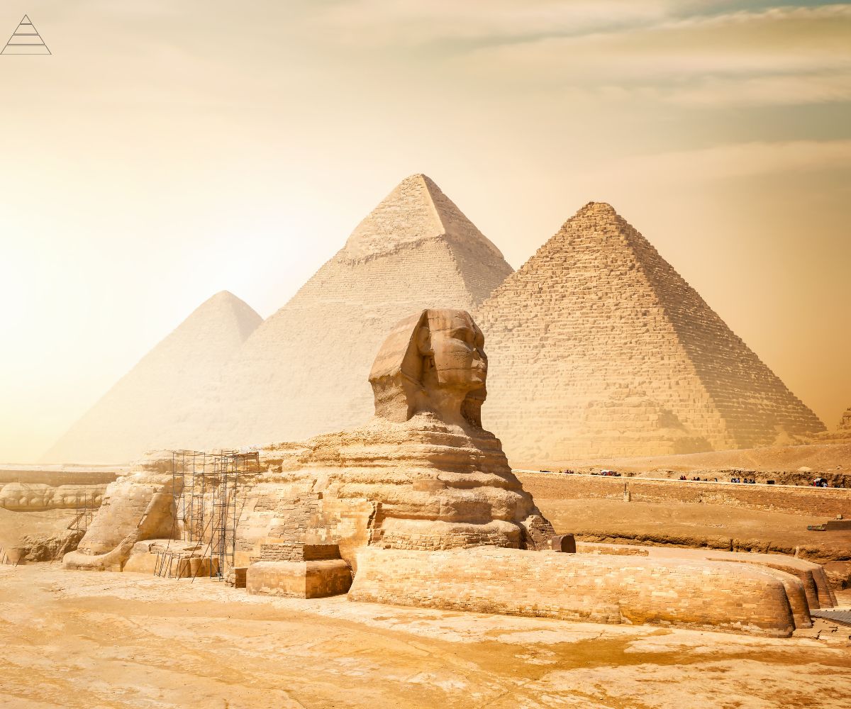 Great Sphinx and Pyramids of Giza